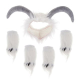 Max Funny Sheep Style Pet Headwear For Pet Halloween Christmas Costume Party M