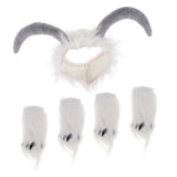 Max Funny Sheep Style Pet Headwear For Pet Halloween Christmas Costume Party M