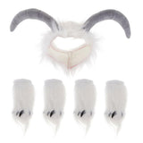 Max Funny Sheep Style Pet Headwear For Pet Halloween Christmas Costume Party M