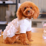 Max Dog Wedding Costume Pet Summer Dress For Pet Dog Birthday Wedding Party L