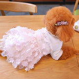Max Dog Wedding Costume Pet Summer Dress For Pet Dog Birthday Wedding Party L