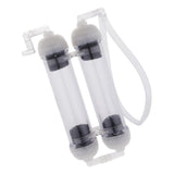 Max Clear Aquarium External Water Bottle Filter For Fish Tank 2 Filter Bottles