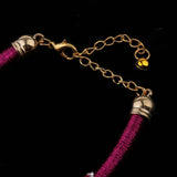 Max Pet Safety Collar Cat Dog Decorative Neck Strap with Bell 12inch Rose Pink