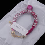 Max Pet Safety Collar Cat Dog Decorative Neck Strap with Bell 12inch Rose Pink