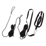 Max Outdoor Parrot Leash Adjustable Bird Harness For Small to Large Birds Black