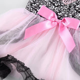Max Lovely Sweet Dog Princess Dress Pet Summer Dress For Small Pet Puppy Pink XS