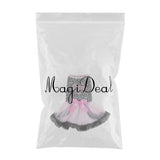 Max Lovely Sweet Dog Princess Dress Pet Summer Dress For Small Pet Puppy Pink XS