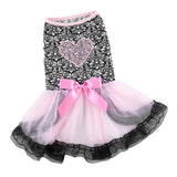 Max Lovely Sweet Dog Princess Dress Pet Summer Dress For Small Pet Puppy Pink XS