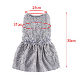Max Cute Lovely Dog Puppy Summer Dress Pet Princess Dress For Small Dog Puppy XS