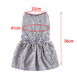 Max Cute Lovely Dog Puppy Summer Dress Pet Princess Dress For Small Dog Puppy M