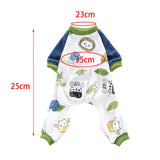 Max Pet Dog Pajamas Comfort Pet Puppy Clothes Apparel For Small Dog Puppies S