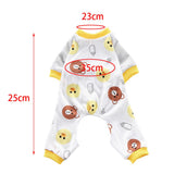 Max Soft Dog Pajamas Comfort Pet Puppy Clothes Apparel For Small Dog Puppies  S