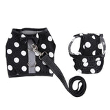 Max Pet Dog Vest Harness with Hat Pet Costume Party Clothes Round Dot-XS