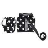 Max Pet Dog Vest Harness with Hat Pet Costume Party Clothes Round Dot-XS