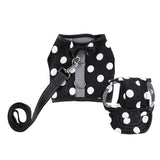 Max Pet Dog Vest Harness with Hat Pet Costume Party Clothes Round Dot-XS