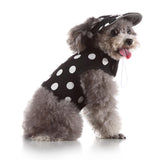 Max Pet Dog Vest Harness with Hat Pet Costume Party Clothes Round Dot-XS