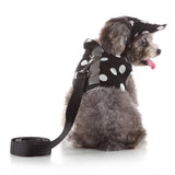 Max Pet Dog Vest Harness with Hat Pet Costume Party Clothes Round Dot-XS