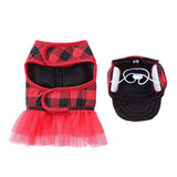 Max Dog Vest Harness w/ Hat Pet Costume Dress For Small Dog Puppy  Red Black-M