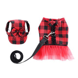 Max Dog Vest Harness w/ Hat Pet Costume Dress For Small Dog Puppy  Red Black-M