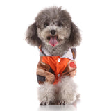 Max Pet Raincoat Outdoor Rainy Day Wear Appal For Dog Puppy Orange-S