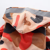 Max Pet Raincoat Outdoor Rainy Day Wear Appal For Dog Puppy Orange-L