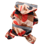 Max Pet Raincoat Outdoor Rainy Day Wear Appal For Dog Puppy Orange-L