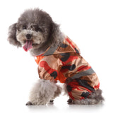 Max Pet Raincoat Outdoor Rainy Day Wear Appal For Dog Puppy Orange-L