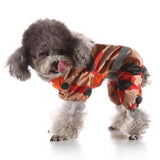 Max Pet Raincoat Outdoor Rainy Day Wear Appal For Dog Puppy Orange-L