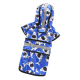 Max Pet Raincoat Outdoor Climbing Clothes For Small Pet Dog Puppy Blue-L