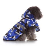 Max Pet Raincoat Outdoor Climbing Clothes For Small Pet Dog Puppy Blue-L