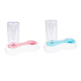 Max Automatic Pet Dog Cat Rabbit Water Dispenser Dish Bowl Feeder Antiskid Blue