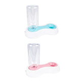 Max Automatic Pet Dog Cat Rabbit Water Dispenser Dish Bowl Feeder Antiskid Blue