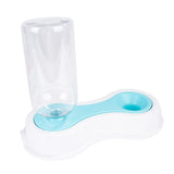 Max Automatic Pet Dog Cat Rabbit Water Dispenser Dish Bowl Feeder Antiskid Blue