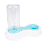 Max Automatic Pet Dog Cat Rabbit Water Dispenser Dish Bowl Feeder Antiskid Blue