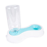 Max Automatic Pet Dog Cat Rabbit Water Dispenser Dish Bowl Feeder Antiskid Blue