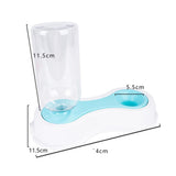 Max Automatic Pet Dog Cat Rabbit Water Dispenser Dish Bowl Feeder Antiskid Blue