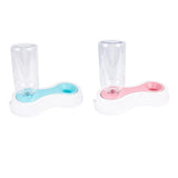 Max Automatic Pet Dog Cat Rabbit Water Dispenser Dish Bowl Feeder Antiskid Blue