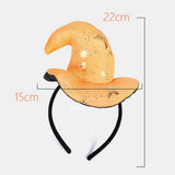 Max Cute Funny Pet Halloween Headwear For Small Dog Puppy Five Star-Yellow