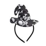 Max Cute Funny Pet Halloween Headwear For Small Dog Puppy Bone Head-Black