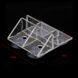 Max Acrylic Suction Cup Fish Tank Divider Sheet Holder Aquarium Accessories