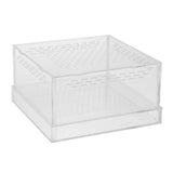 Max Durable Acrylic Pet Reptiles Worm Lizards Breeding Box Clear Tanks M