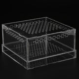 Max Durable Acrylic Pet Reptiles Worm Lizards Breeding Box Clear Tanks M
