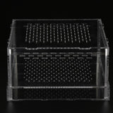 Max Durable Acrylic Pet Reptiles Worm Lizards Breeding Box Clear Tanks M