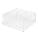 Max Durable Acrylic Pet Reptiles Worm Lizards Breeding Box Clear Tanks L