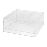 Max Durable Acrylic Pet Reptiles Worm Lizards Breeding Box Clear Tanks L