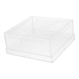 Max Durable Acrylic Pet Reptiles Worm Lizards Breeding Box Clear Tanks L