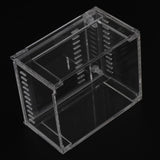 Max Acrylic Pet Reptiles Worm Lizard Breeding Box Clear Cases For Reptile Lizard