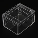 Max Acrylic Pet Reptiles Worm Lizard Breeding Box Clear Cases For Reptile Lizard