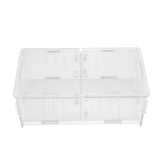 Max Spider Insect Cricket Tank Vivarium Cage Box Acrylic Terrarium Clear Cases