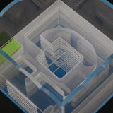 Max Clear Ant Feeding Nursery Box Ant Farm House Castle Insect Terrarium  L